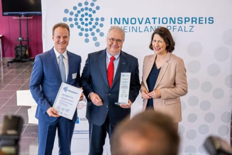 Preisverleihung Innovationspreis Rheinland-Pfalz.