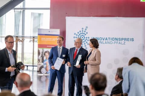 Verleihung des Innovationspreises Rheinland-Pfalz.