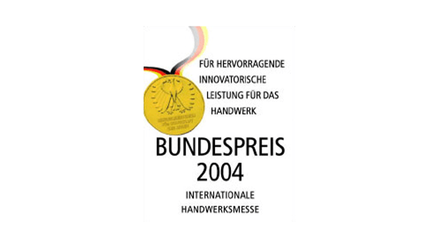 Bundespreis 2004 für Handwerksleistung Medaille