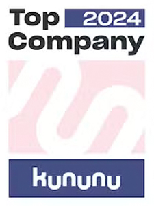 Logo von Kununu als Top-Unternehmen 2024