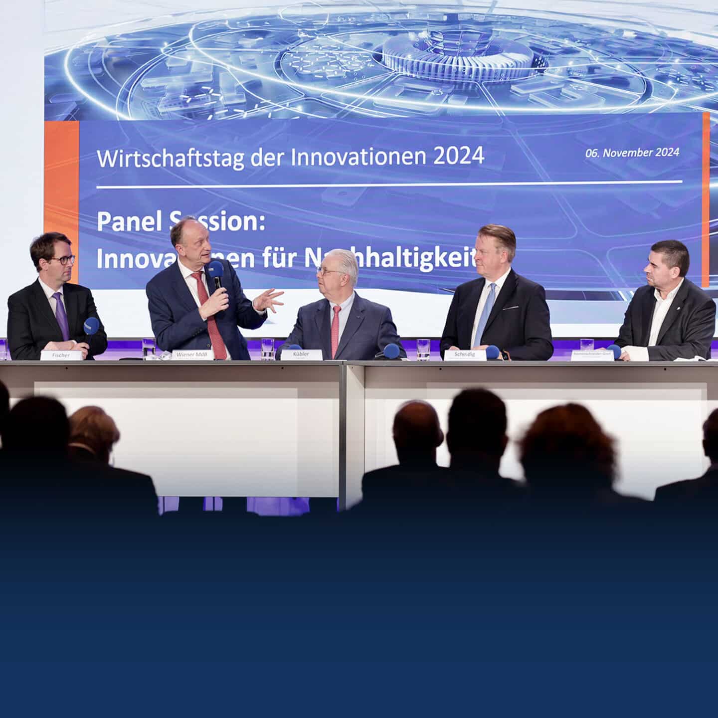 Panel-Diskussion auf Wirtschaftstag 2024