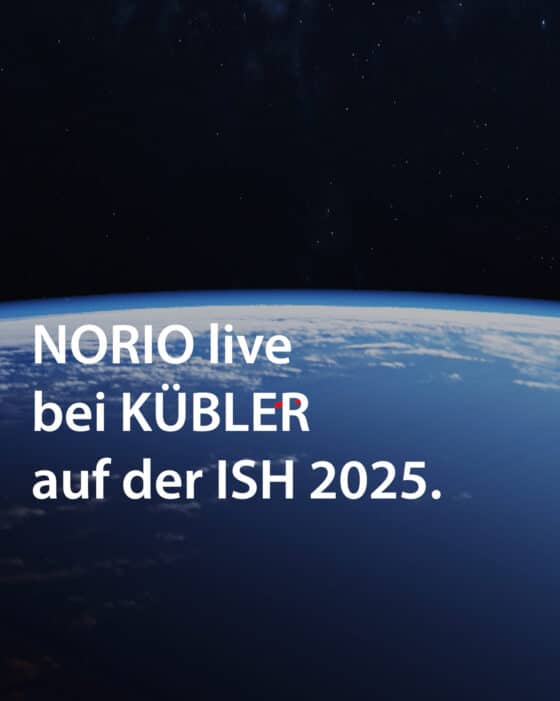 Erde aus dem Weltraum, NORIO live Ankündigung